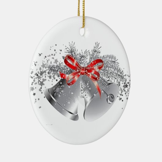 Weihnachtsglocken Keramik Ornament (Rechts)