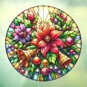 Weihnachtsglocken klammern fensteraufkleber (Blatt 3)