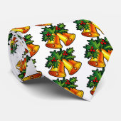 Weihnachtsglocken Krawatte (Gerollt)