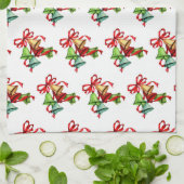 Weihnachtsglocken Küchentücher (Gefaltet)