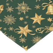 Weihnachtsglocken Kurzer Tischläufer (Ecke)