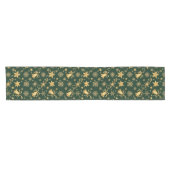 Weihnachtsglocken Kurzer Tischläufer (Horizontal)