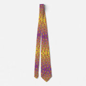 Weihnachtsglocken Muster Krawatte (Rückseite)