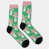 Weihnachtsglocken-Muster-Socken Socken (Rechts)