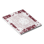 Weihnachtsglocken Notizblock (angewinkelt)