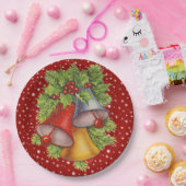 Weihnachtsglocken Paper-Teller Pappteller (Party)