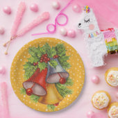 Weihnachtsglocken Paper-Teller Pappteller (Party)