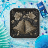 Weihnachtsglocken Pappteller (Party)