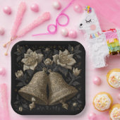 Weihnachtsglocken Pappteller (Party)