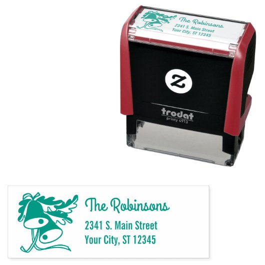 Weihnachtsglocken Permastempel (Beispiel)