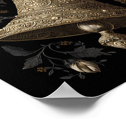 Weihnachtsglocken Poster (Ecke)