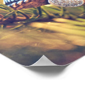 Weihnachtsglocken Poster (Ecke)