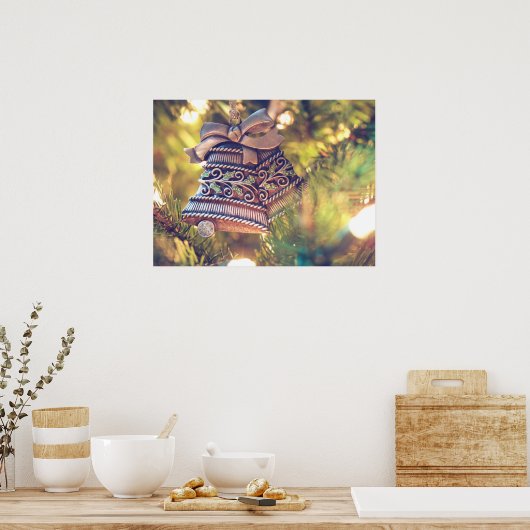 Weihnachtsglocken Poster (Küche)