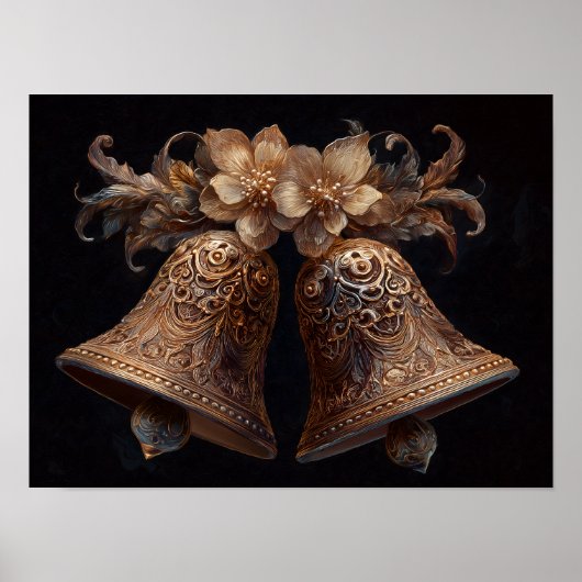 Weihnachtsglocken Poster (Vorne)