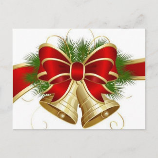 Weihnachtsglocken Postkarte