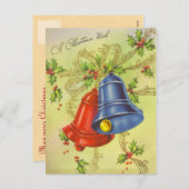 Weihnachtsglocken Postkarten (Vorne/Hinten)