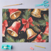 Weihnachtsglocken Seidenpapier (Basteln)