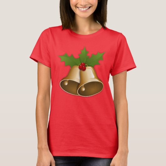 Weihnachtsglocken T-Shirt (Vorderseite)