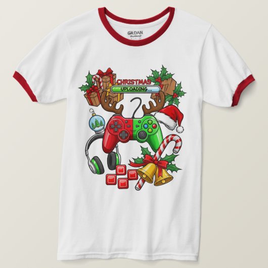 Weihnachtsglocken-T-Shirt T-Shirt (Design vorne)