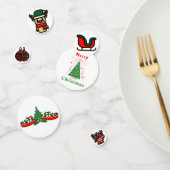 Weihnachtsglocken Tree Gifts Table Confetti Konfetti (Gruppe)