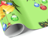 Weihnachtsglocken und -gebäck Nahtlose Geschenkwra Geschenkpapier (Rolleneckpunkt)