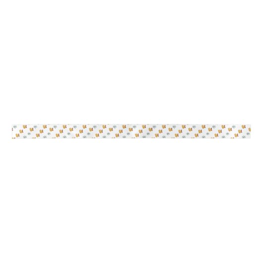 Weihnachtsglockenband Satinband (Vorderseite)