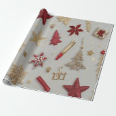 Weihnachtsglorie Geschenkpapier (Ungerollt)