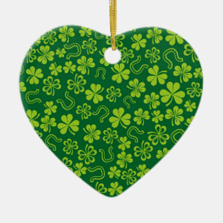 Weihnachtsglückliche Iren Keramik Ornament