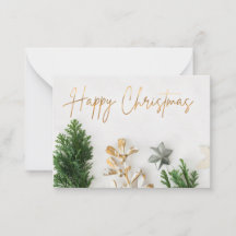 Weihnachtsglückwunschkarte.