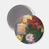 Weihnachtsglühen Magnet (Vorderseite/Rückseite)