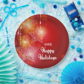 Weihnachtsglühen Pappteller (Party)