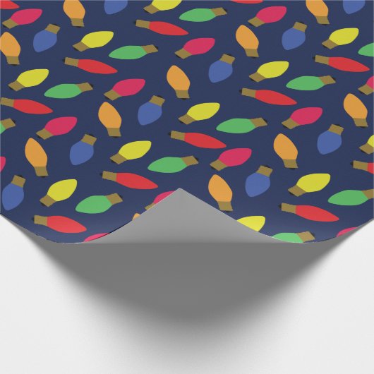 Weihnachtsglühpapier Geschenkpapier (Ecke)