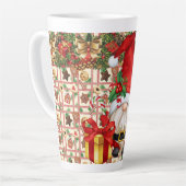 Weihnachtsgnom  milchtasse (Linke Ecke)