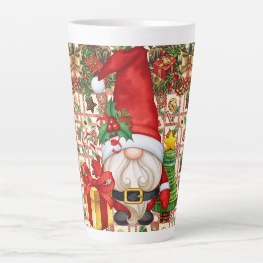 Weihnachtsgnom  milchtasse (Vorderseite)