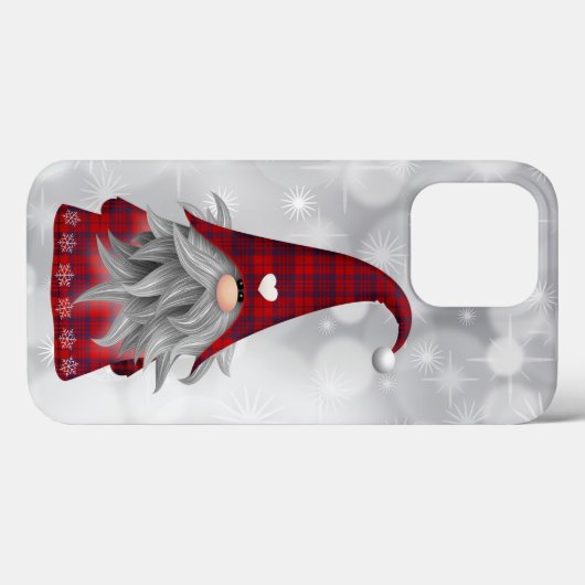 Weihnachtsgnome Case-Mate iPhone Hülle (Rückseite (Horizontal))