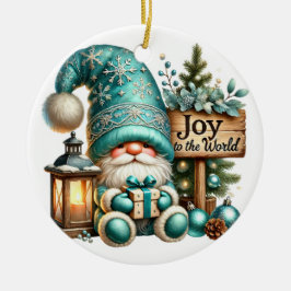 Weihnachtsgnome gemütlich Weihnachten gemütliche G Keramik Ornament
