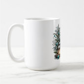 Weihnachtsgnome gemütlich Weihnachtskuschel Kaffeetasse (Links)