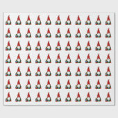 WeihnachtsGnome Geschenkpapier (Flach)