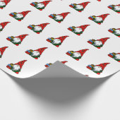 WeihnachtsGnome Geschenkpapier (Ecke)