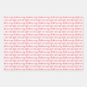 Weihnachtsgnome Geschenkpapier Set (Vorderseite 3)