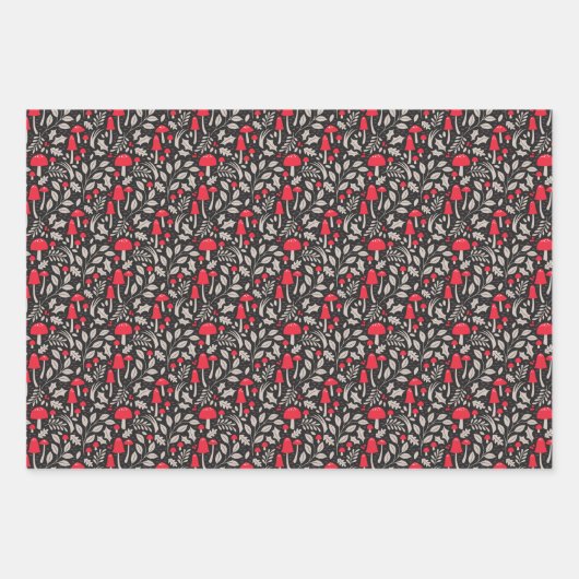 Weihnachtsgnome Geschenkpapier Set (Vorderseite 2)