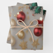 Weihnachtsgnome Geschenkpapier Set (Beispiel)