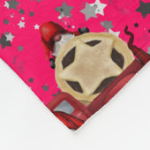 Weihnachtsgnome & Lieferwagen LKW Design - Urlaub Fleecedecke (Ecke)