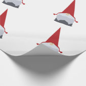 Weihnachtsgnome-Packpapier Geschenkpapier (Ecke)