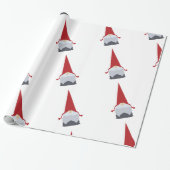 Weihnachtsgnome-Packpapier Geschenkpapier (Ungerollt)