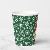 Weihnachtsgnome Pappbecher (Rechts)