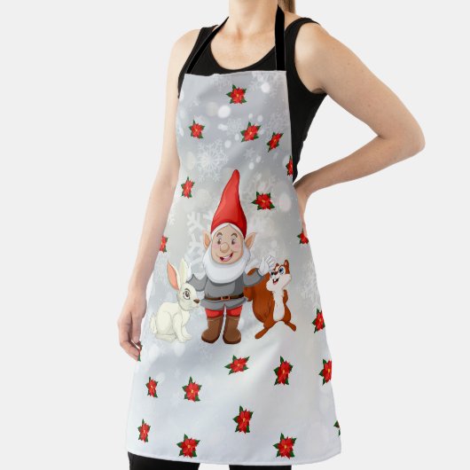 Weihnachtsgnome-Schürze Schürze (InSitu)