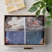 Weihnachtsgnome Seidenpapier (Geschenk)