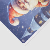 Weihnachtsgnome Seidenpapier (Ausschnitt)