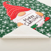 Weihnachtsgnome Sherpadecke (3/4)